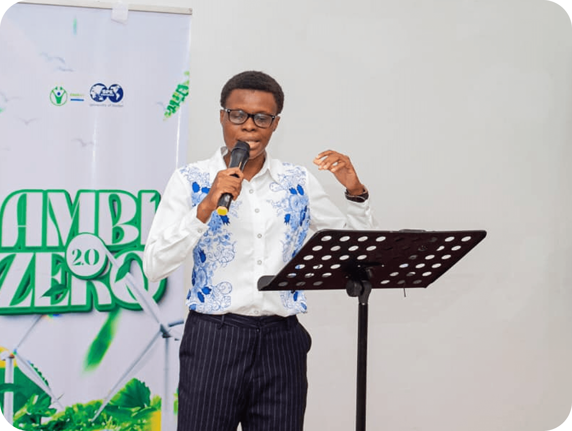 SPEUI Student Presenting